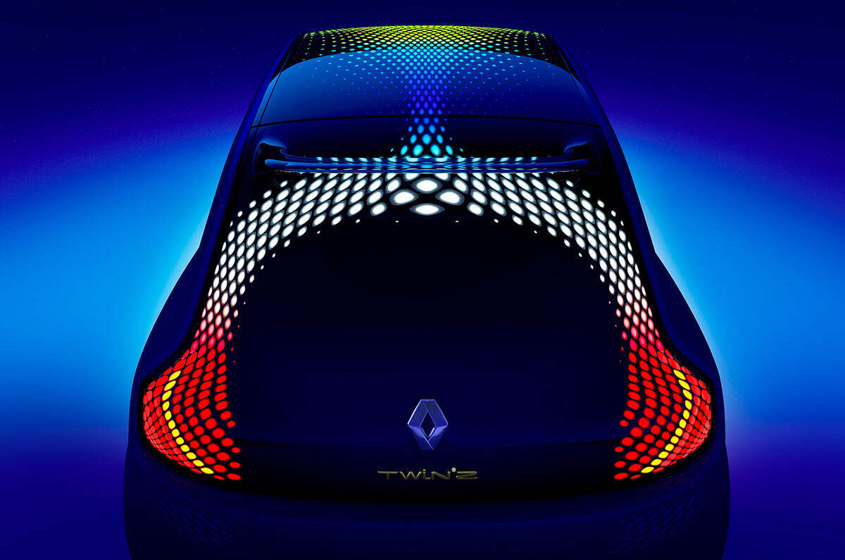 no title All-electric Renault Twin-Z concept revealed