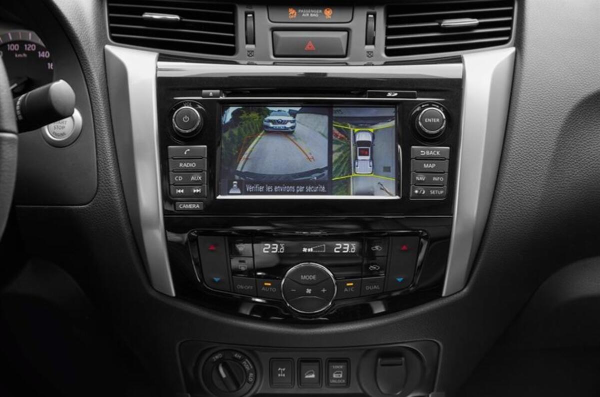 Renault Alaskan infotainment system