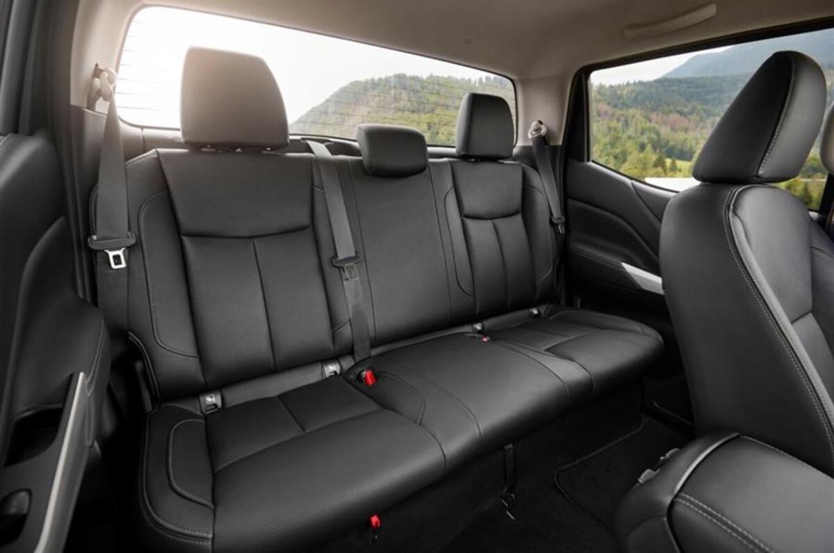 Renault Alaskan rear seats