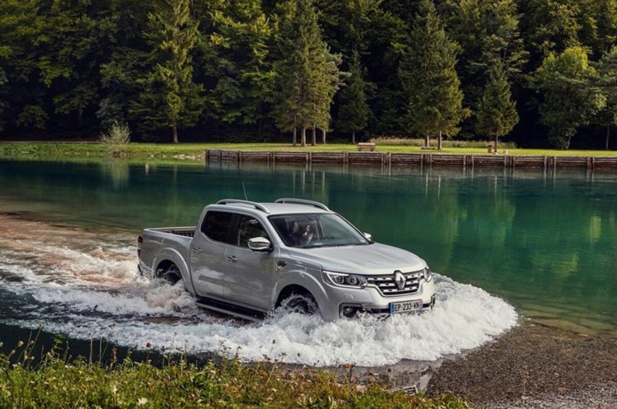 Renault Alaskan wading