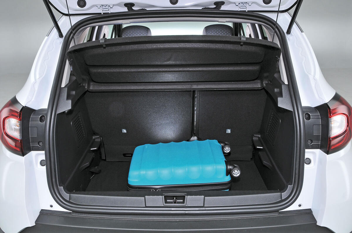 Renault Captur boot space
