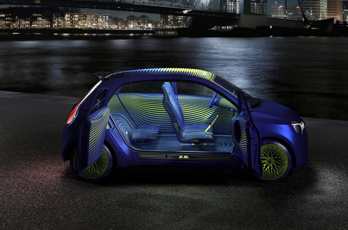 no title All-electric Renault Twin-Z concept revealed