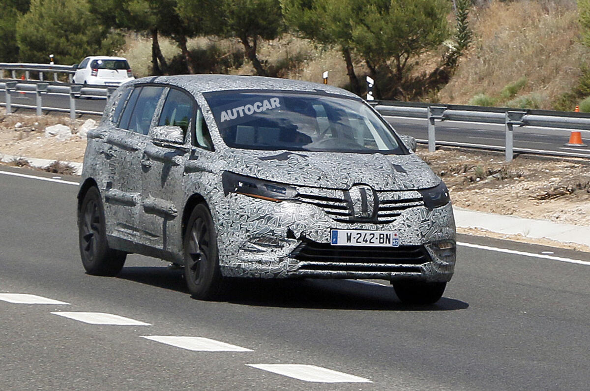 Renault plans new flagship MPV for 2015 launch