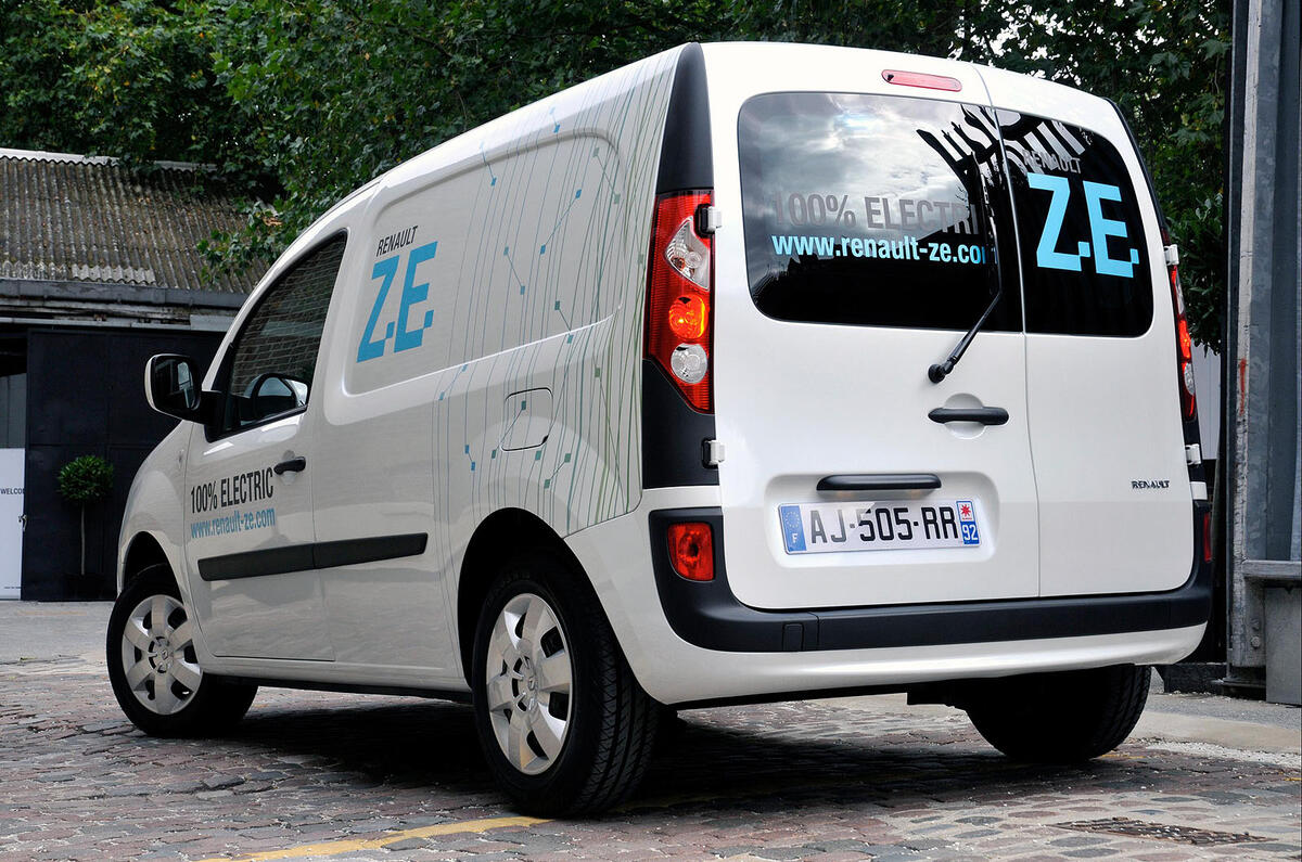 no title Renault launches Kangoo Van ZE