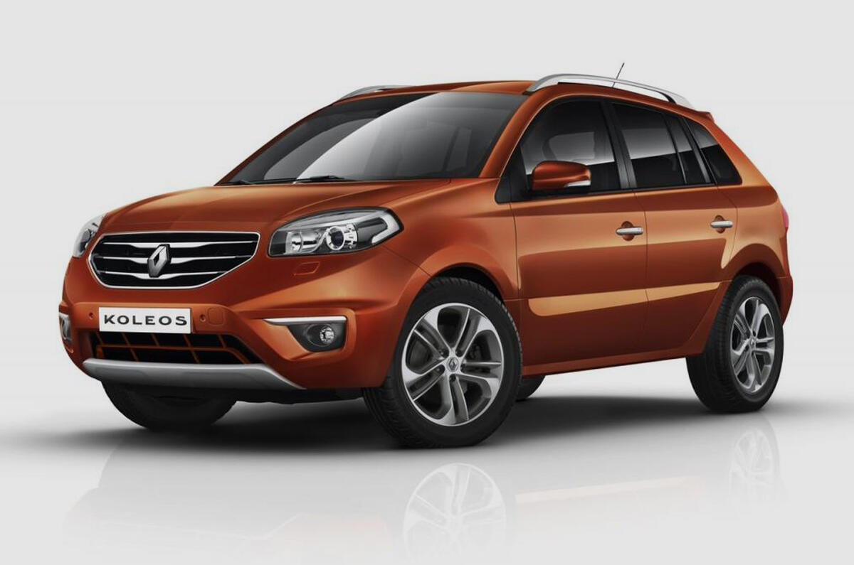 Facelift Koleos unveiled 