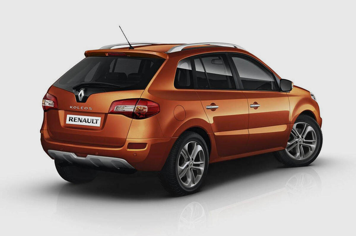 Facelift Koleos unveiled 