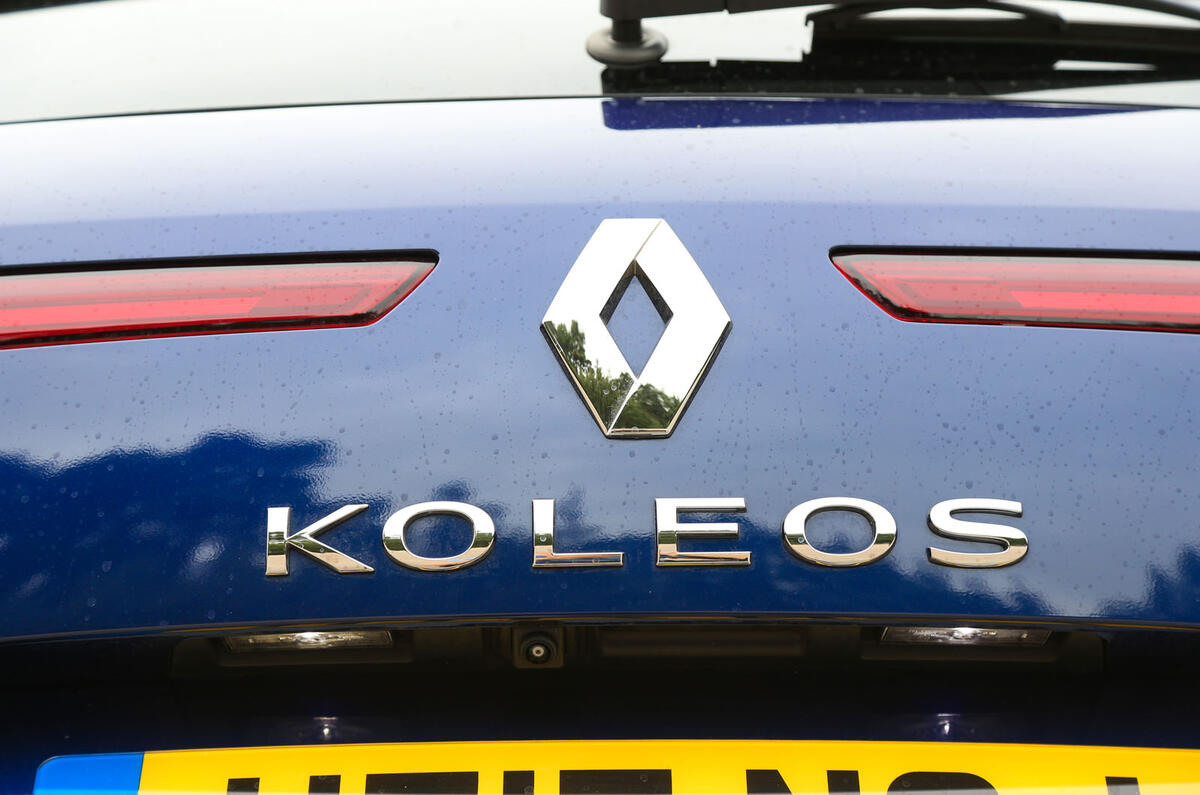 Renault Koleos badging