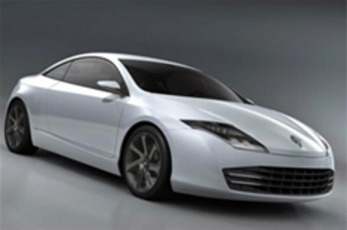 Renault's sleek Laguna Coupe revealed