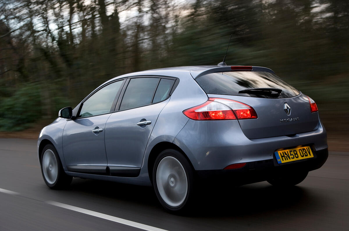 Renault Megane rear quarter