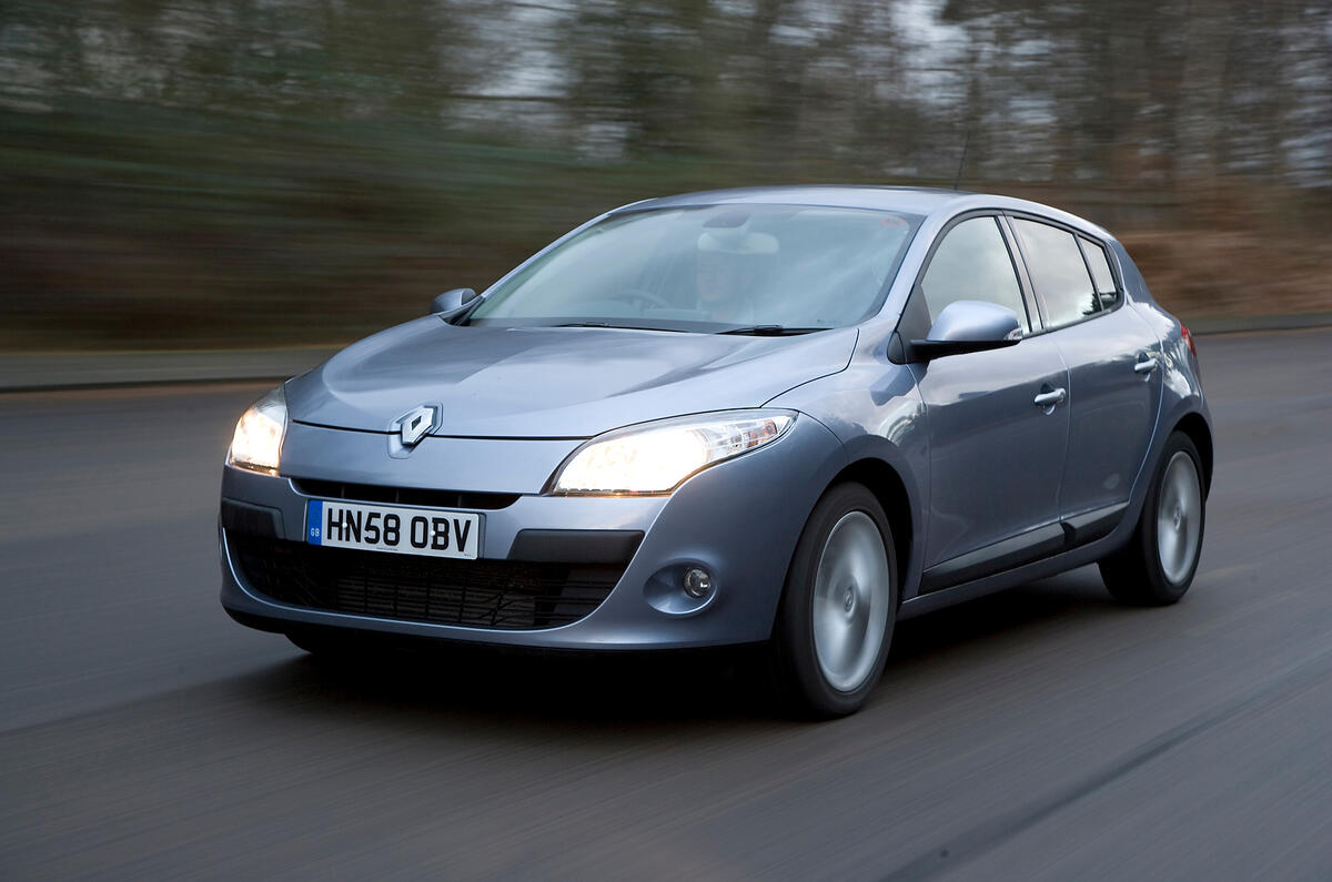 Renault Megane front quarter