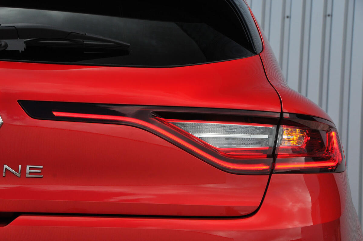 Renault Megane rear lights