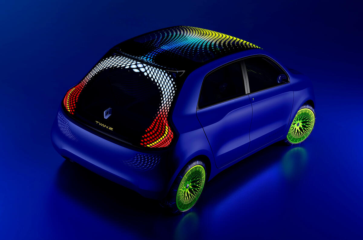no title All-electric Renault Twin-Z concept revealed