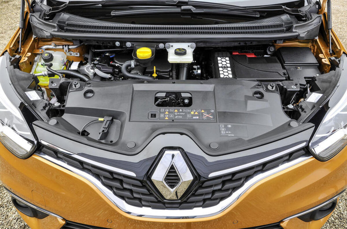1.5-litre dCi Renault Scenic diesel engine