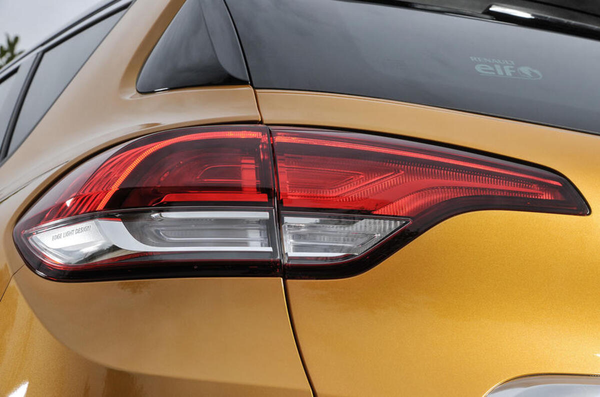 Renault Scenic rear lights