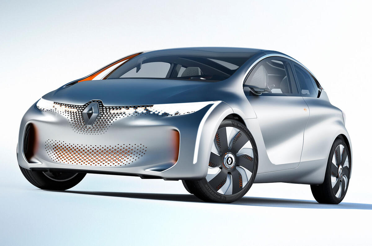 Renault displays 282mpg Eolab concept car at Paris motor show Renault displays 282mpg Eolab concept car at Paris motor show