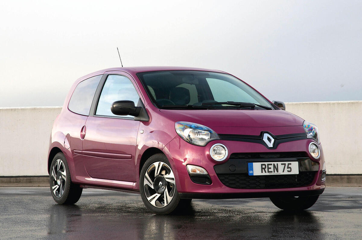 Decals, different wheel designs and contrasting colours for the mirrors and boot spoiler allow buyers to customise 4 star Renault Twingo