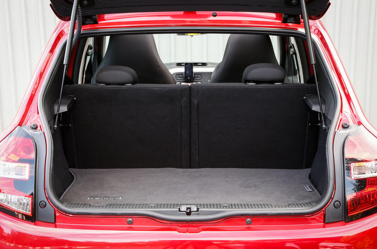 Renault Twingo boot space