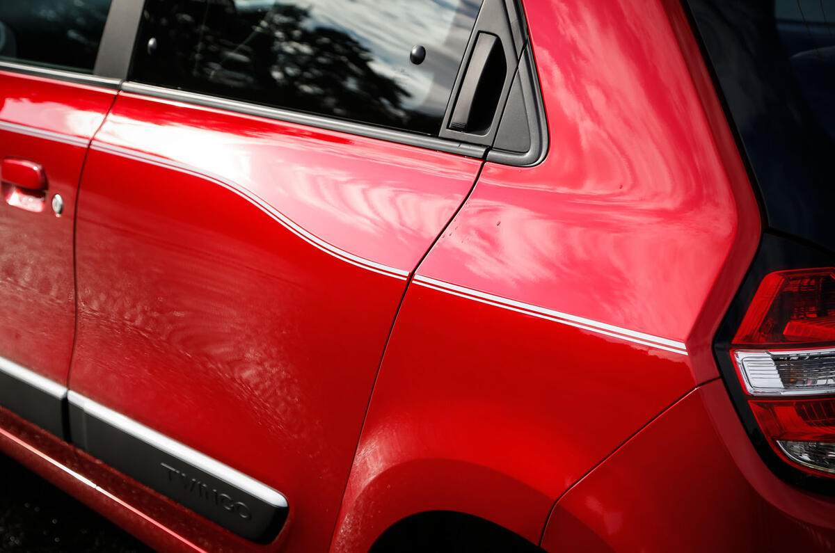 Renault Twingo rear doors