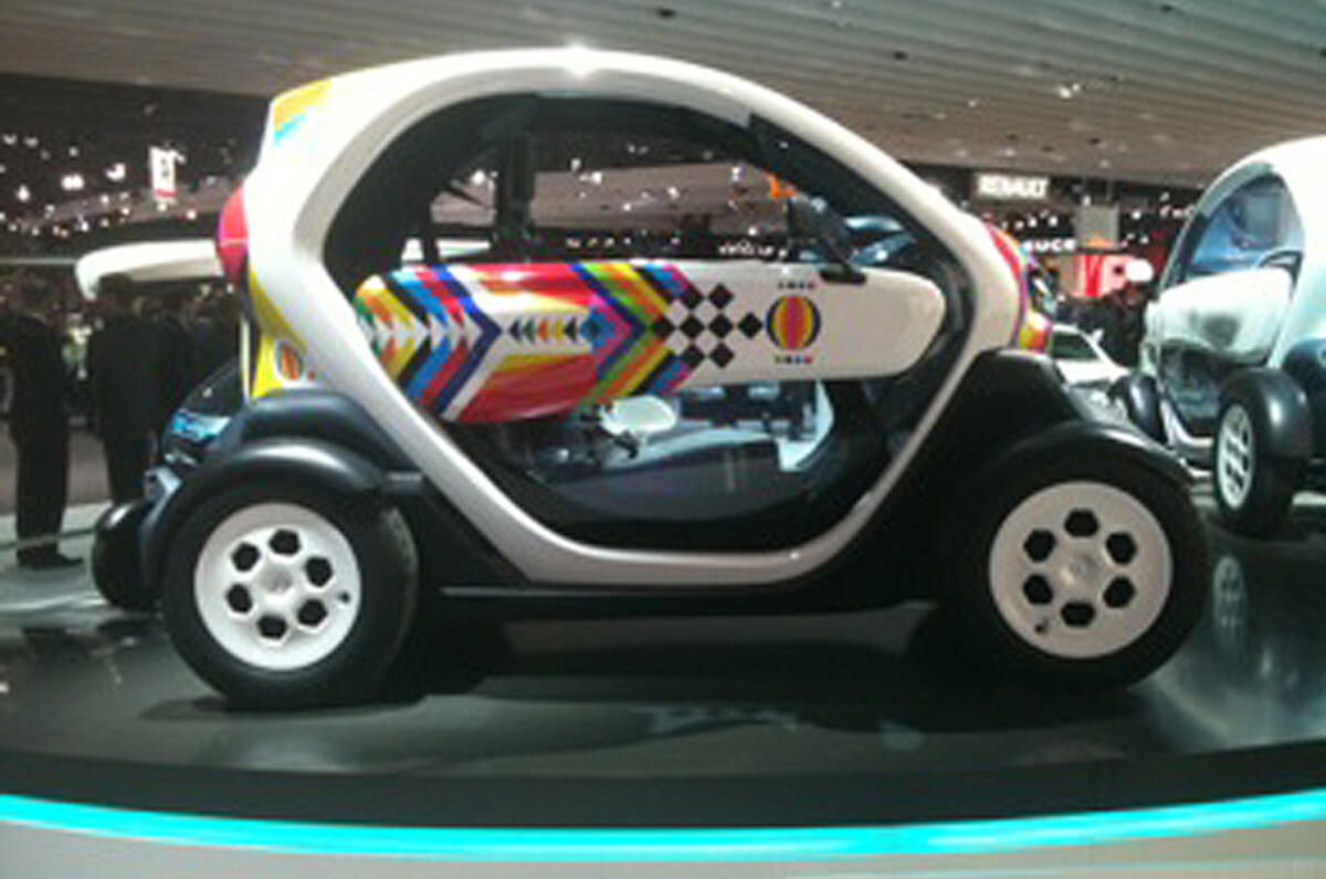 Paris motor show: Renault Twizy