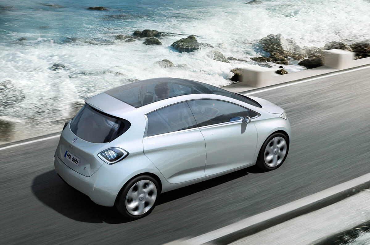 Paris motor show: Renault Zoe