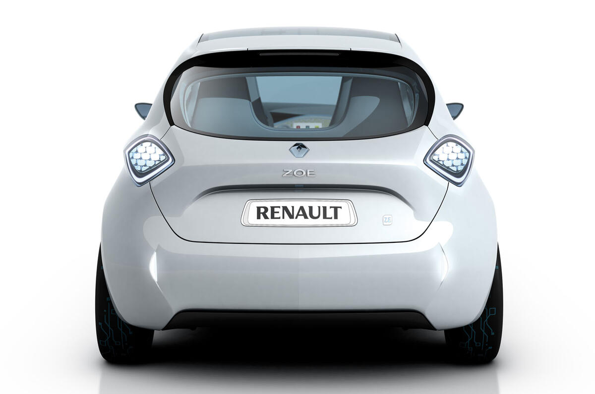 Paris motor show: Renault Zoe