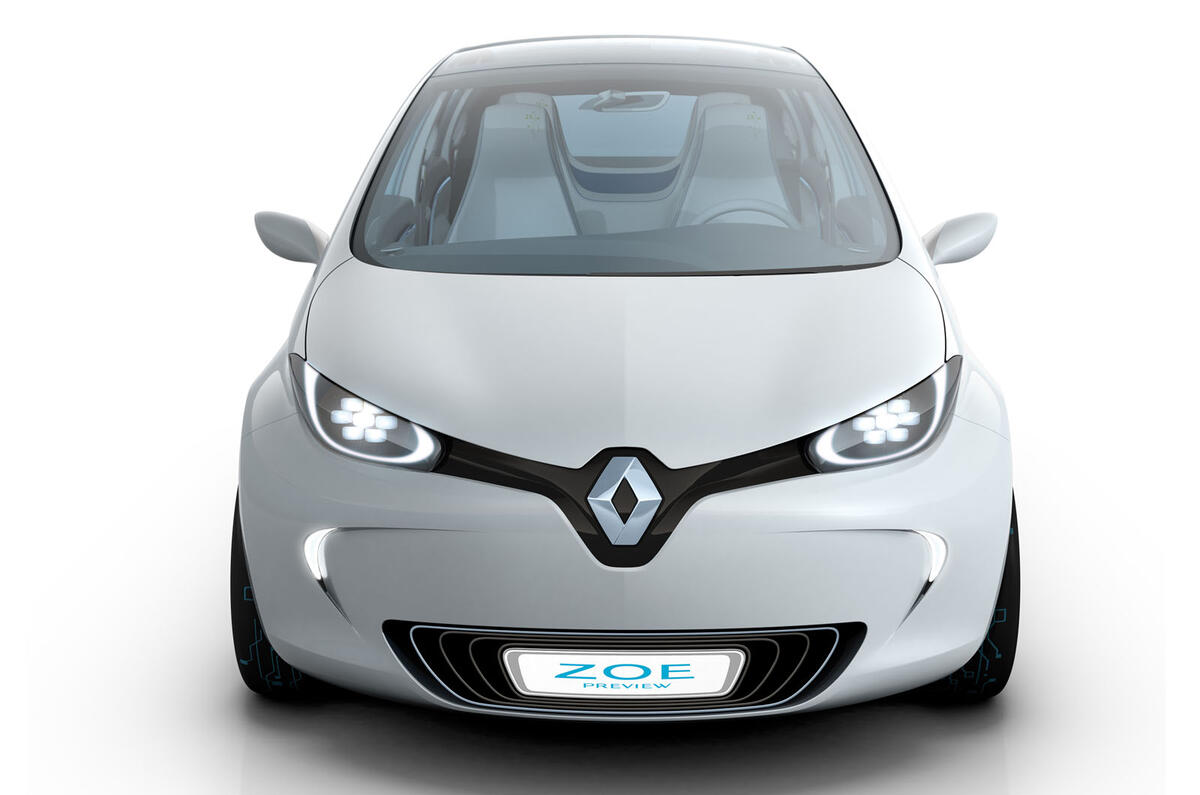 Paris motor show: Renault Zoe