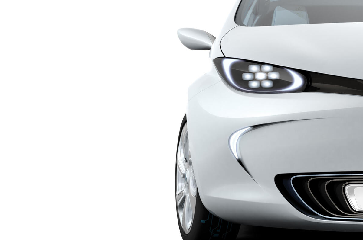 Paris motor show: Renault Zoe