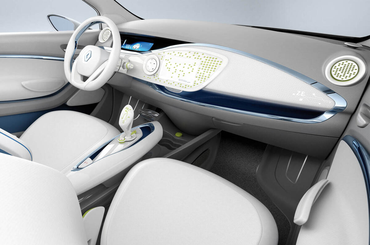 Paris motor show: Renault Zoe