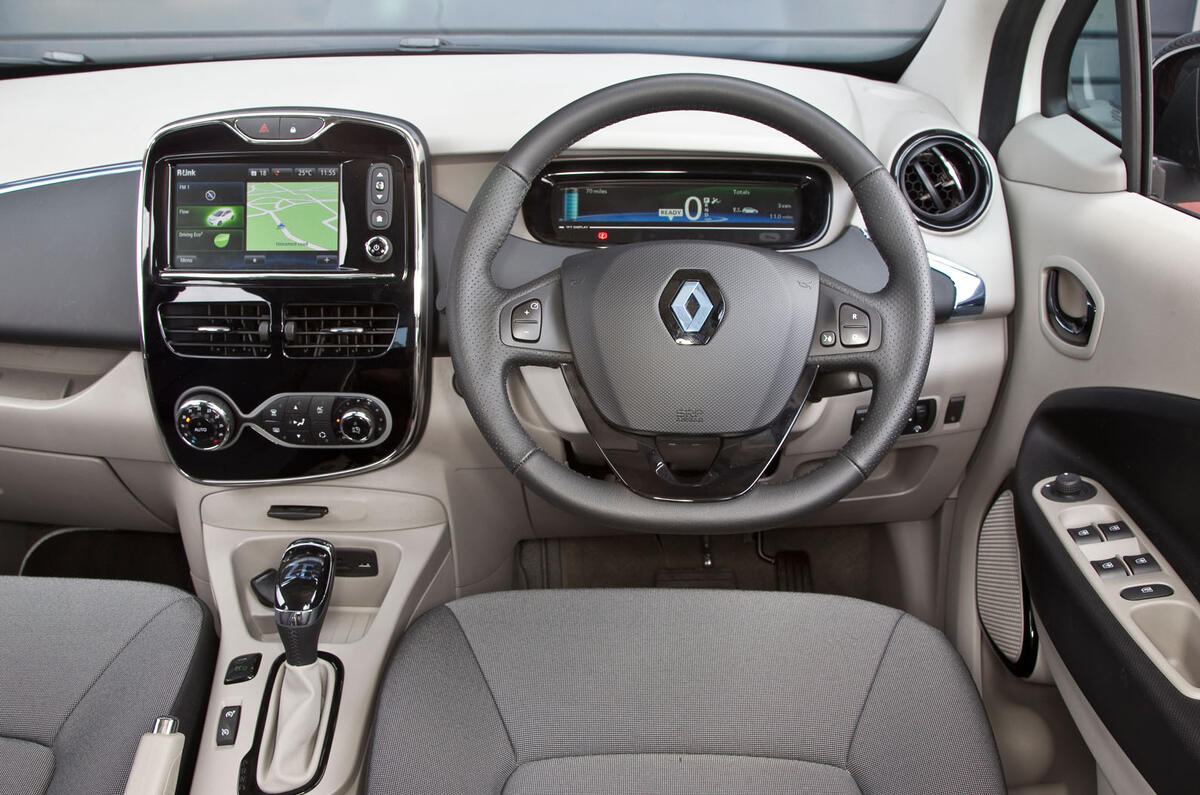 Renault Zoe interior | Autocar