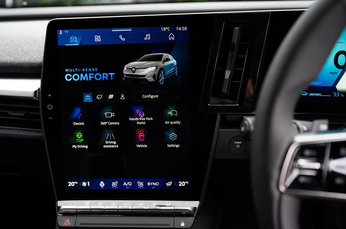 Renault Megane infotainment