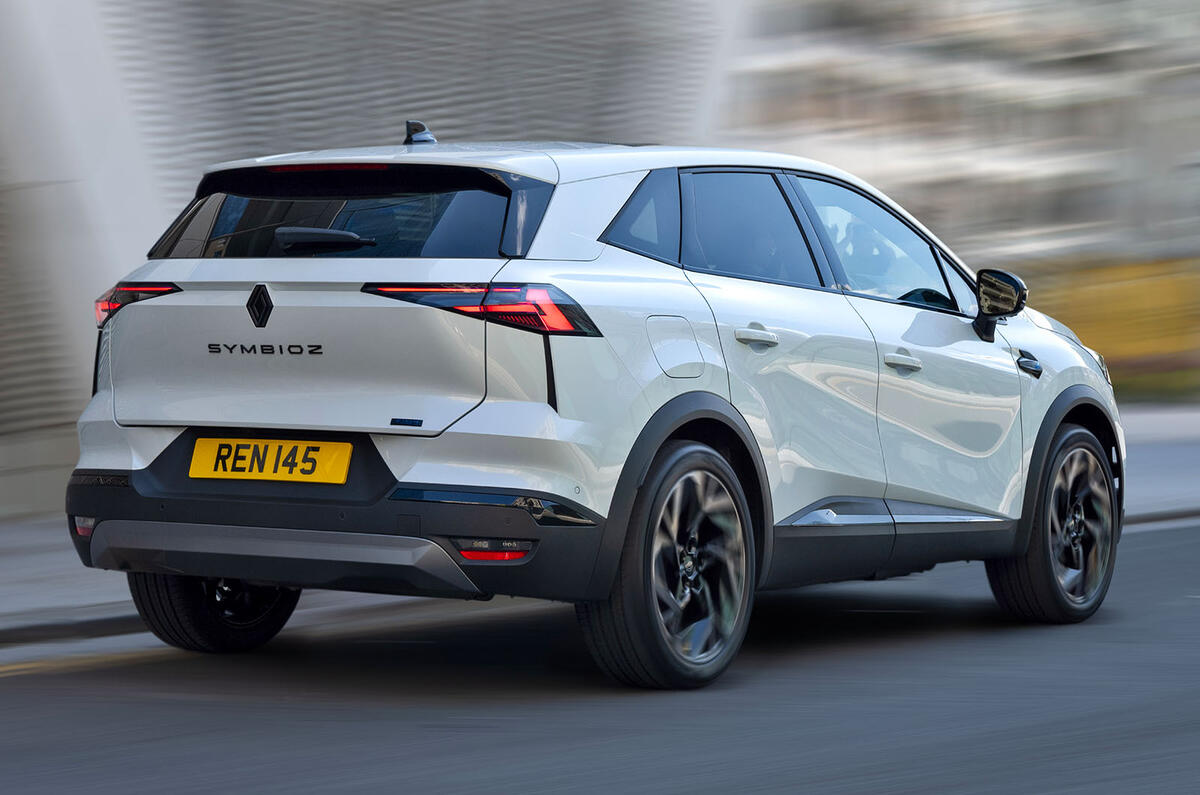 Renault Symbioz : avis sur le suivi de l'arrière aux trois quarts