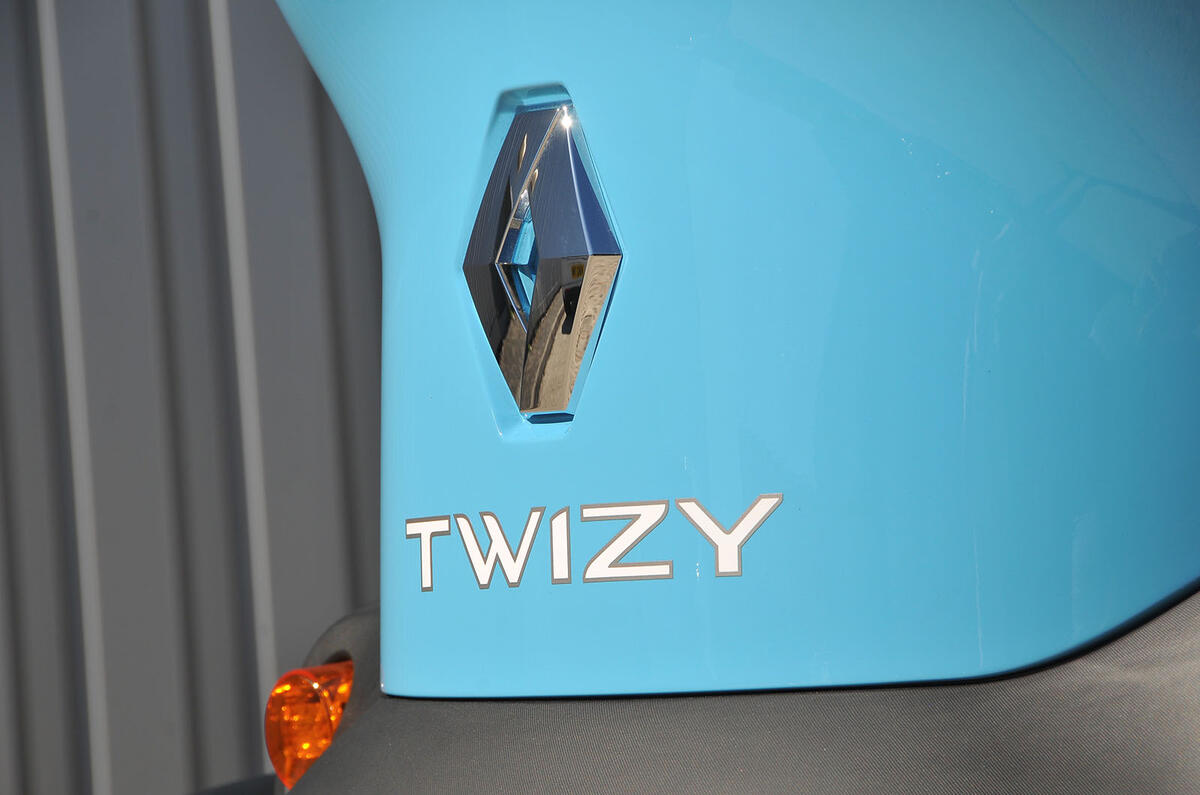 Renault Twizy badge Renault Twizy badge