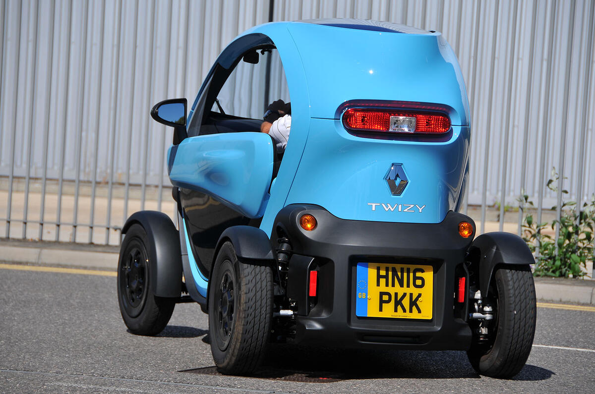 Renault Twizy rear Renault Twizy rear