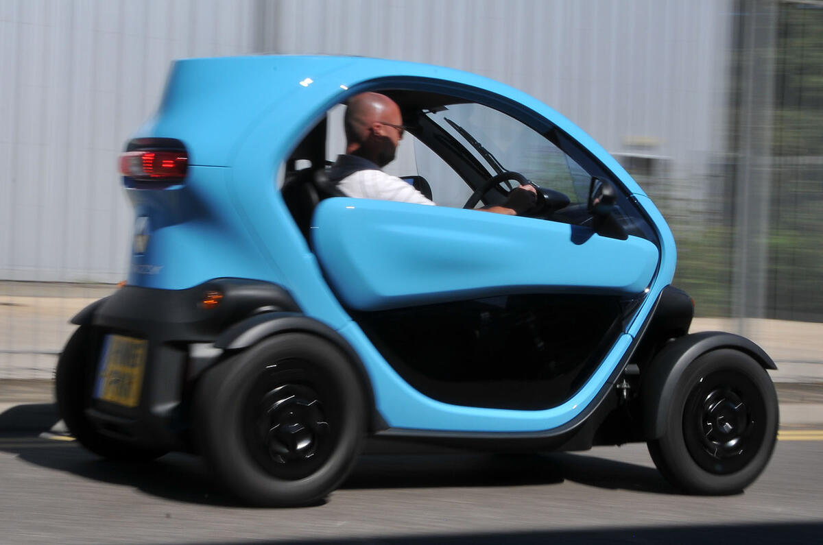 Renault Twizy rear three quarter Renault Twizy rear three quarter