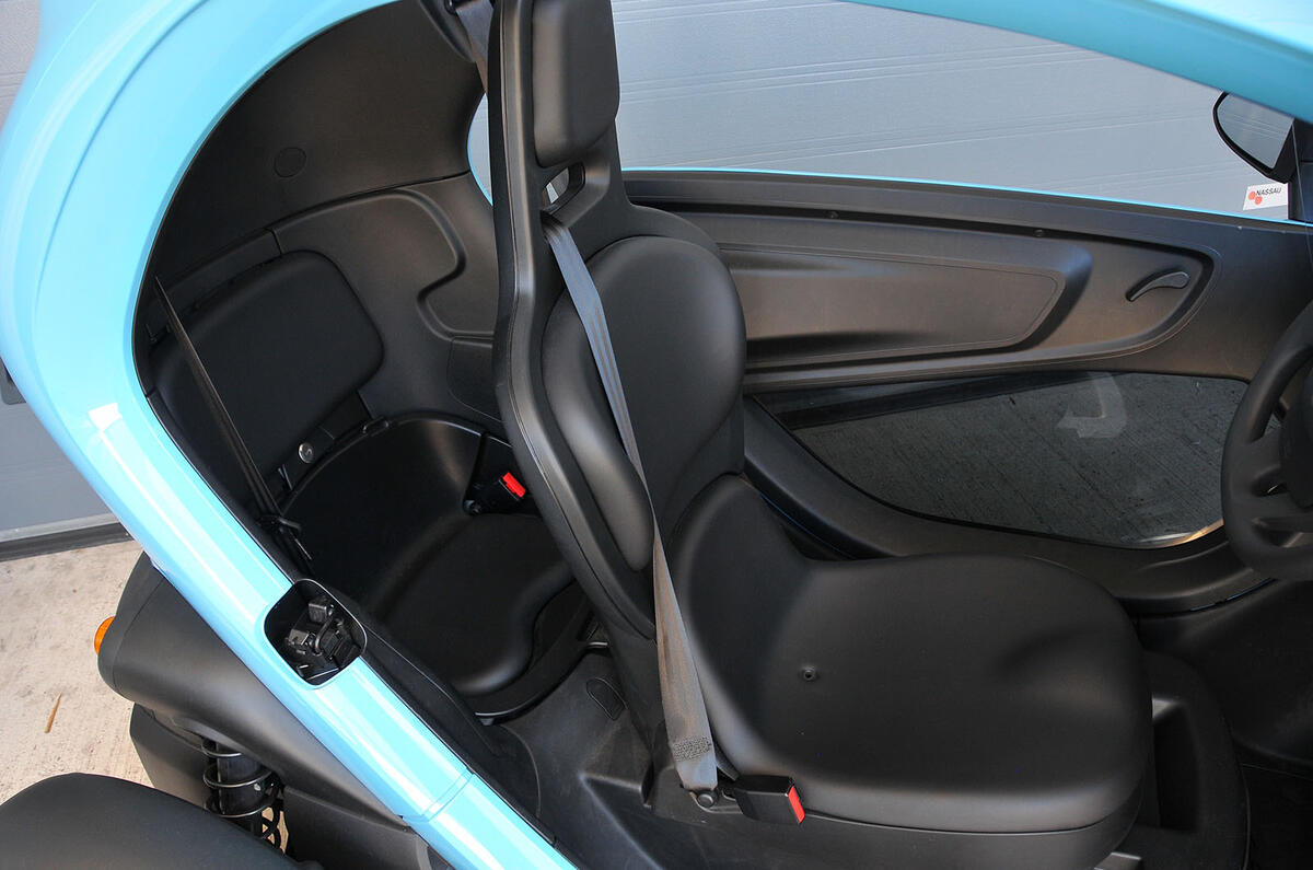 Renault Twizy seats Renault Twizy seats