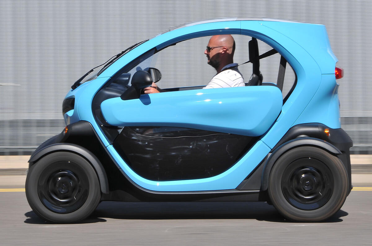 Renault Twizy side Renault Twizy side
