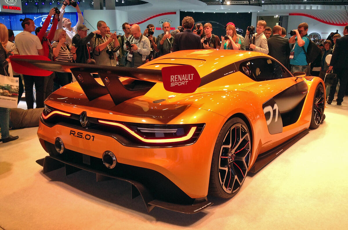 no title Renault reveals new 493bhp RS 01 racing car