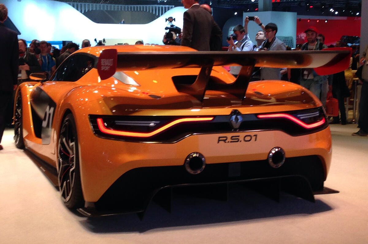 no title Renault reveals new 493bhp RS 01 racing car