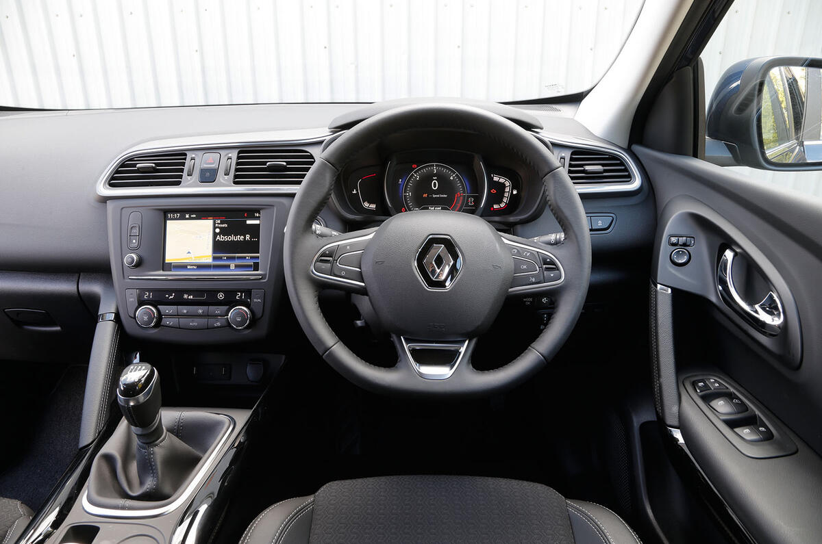 Renault Kadjar dashboard