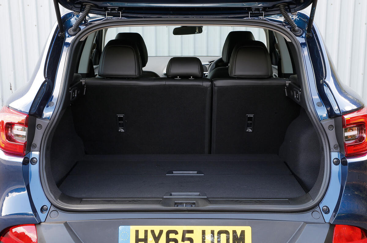 Renault Kadjar boot space