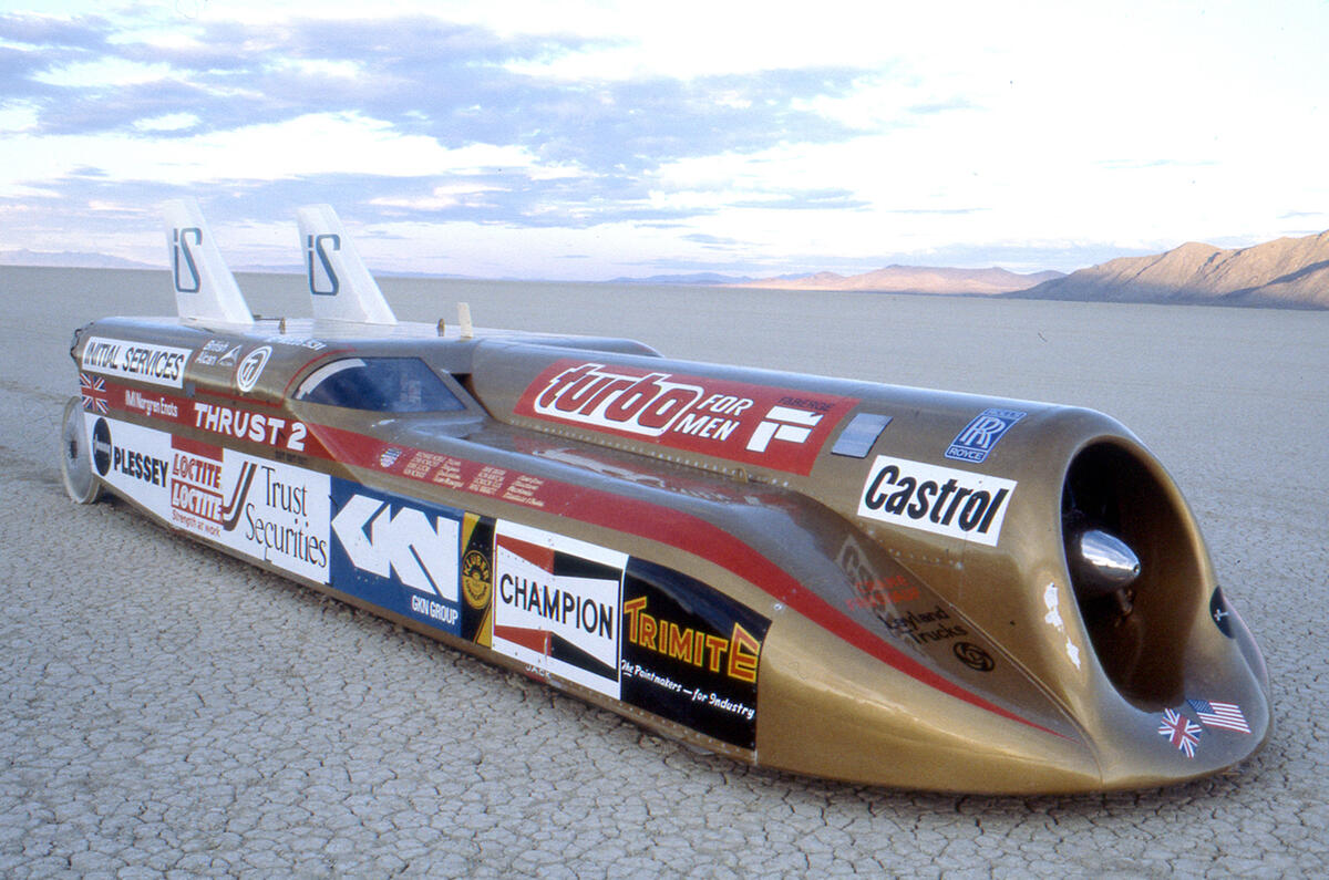 Thrust 2 world land speed record: 30 years on