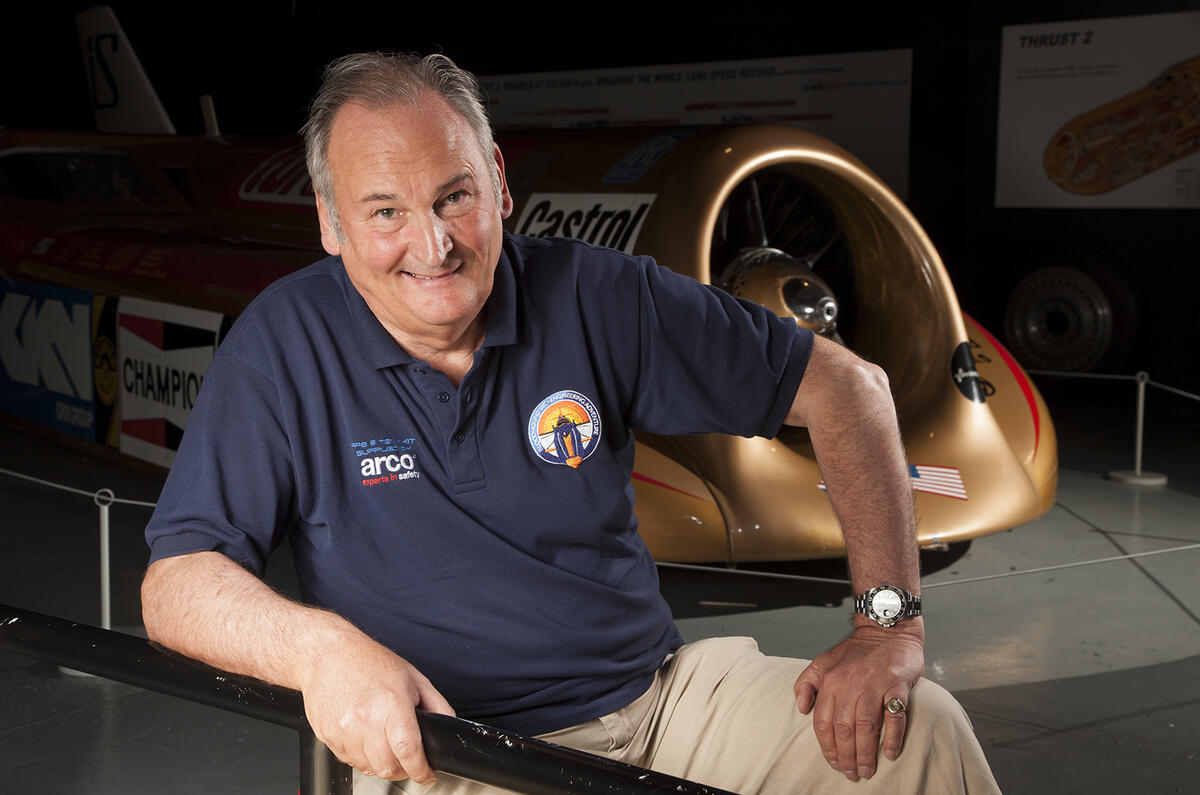 Richard Noble on 1000mph Bloodhound record attempt