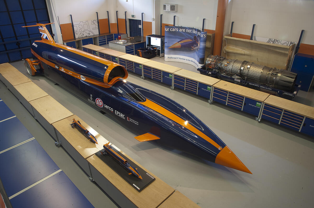 Richard Noble on 1000mph Bloodhound record attempt
