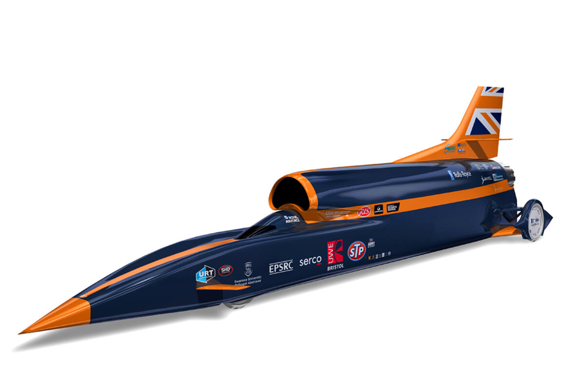 no title Richard Noble on 1000mph Bloodhound record attempt
