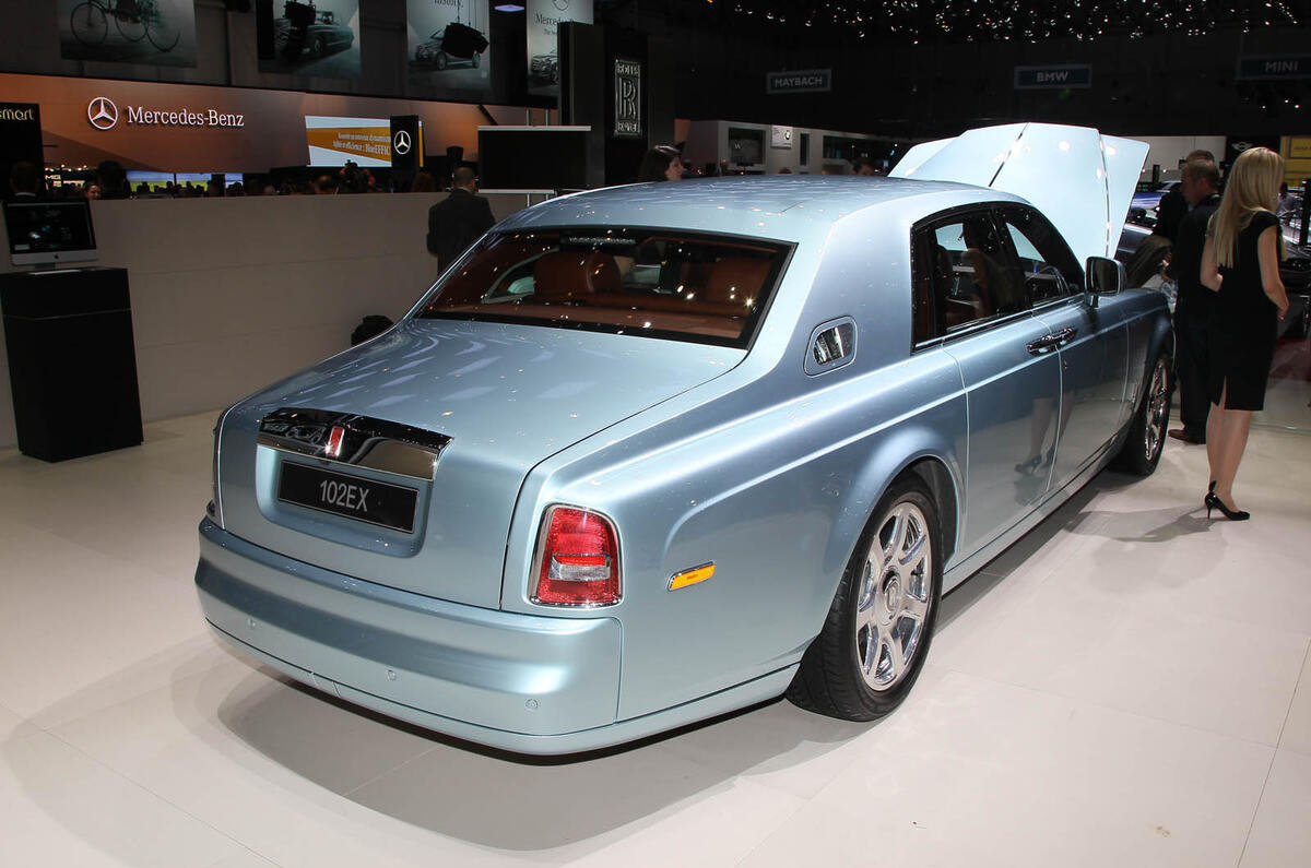 no title Geneva motor show: Rolls-Royce 102EX