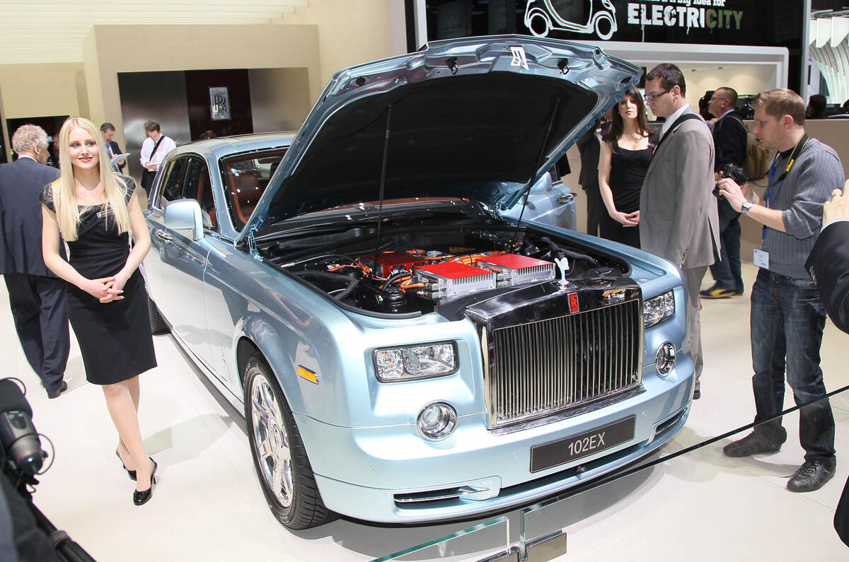 no title Geneva motor show: Rolls-Royce 102EX