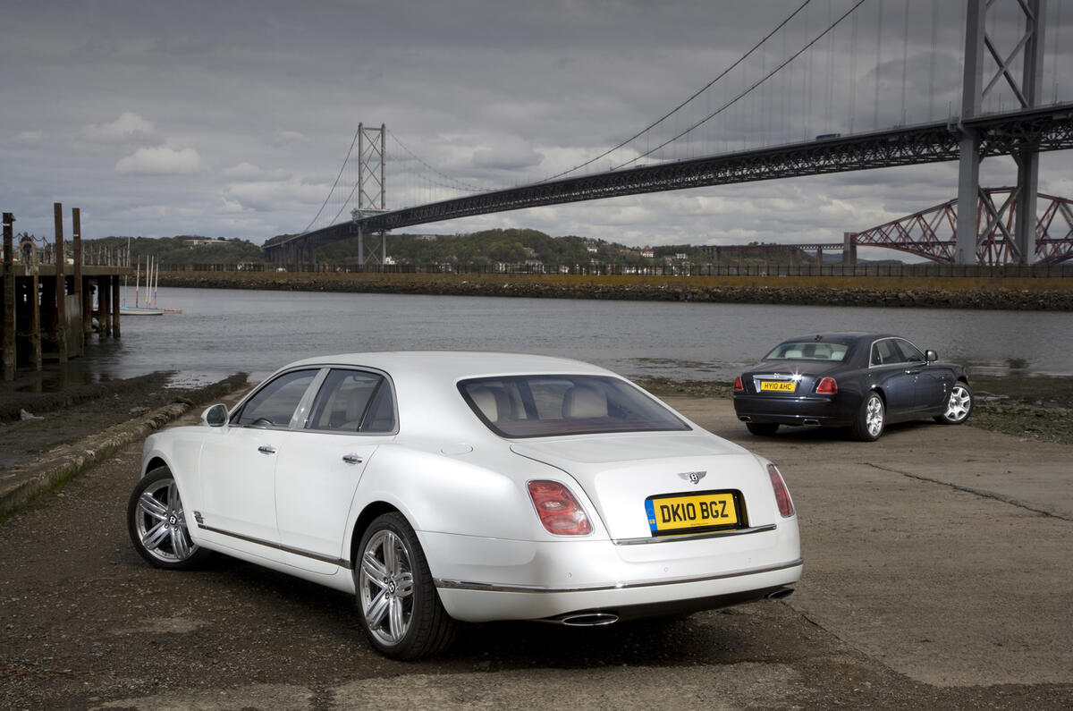 Bentley Mulsanne v Rolls Ghost