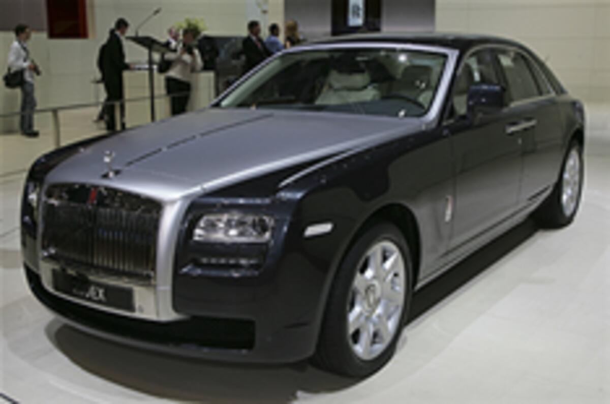 Rolls Ghost gets air springs