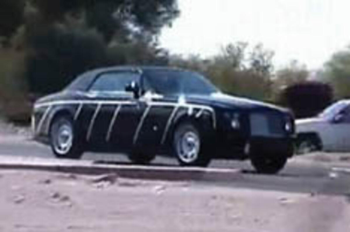 Soft-top Rolls’ hot test caught on video