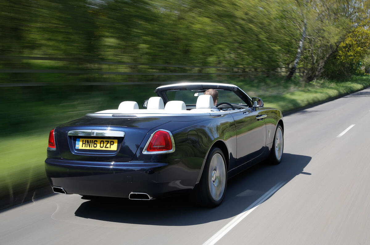 Rolls-Royce Dawn rear